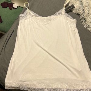 Lane Bryant Lace Cami. White NWT size 14/16